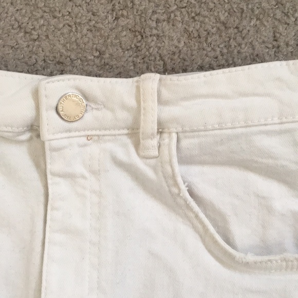 Zara white denim mini skirt - Picture 5 of 5